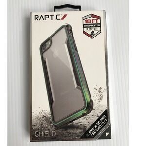Raptic Shield Case for iPhone SE  2022 Se 2020/ 8/7 Iridescent